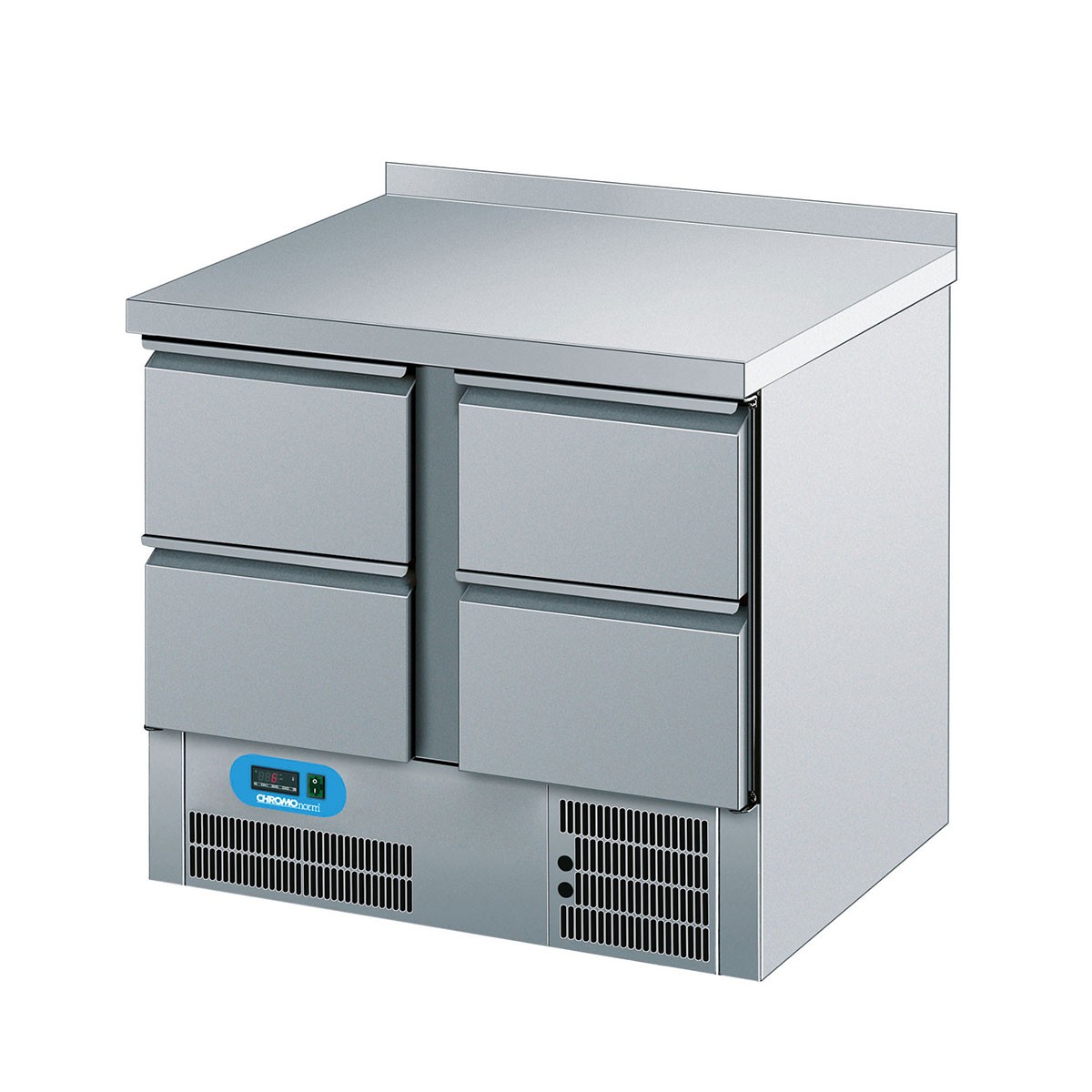Chromonorm Kühltisch mit 4 Schubladen 950 x 700mm CKTT07954CEV