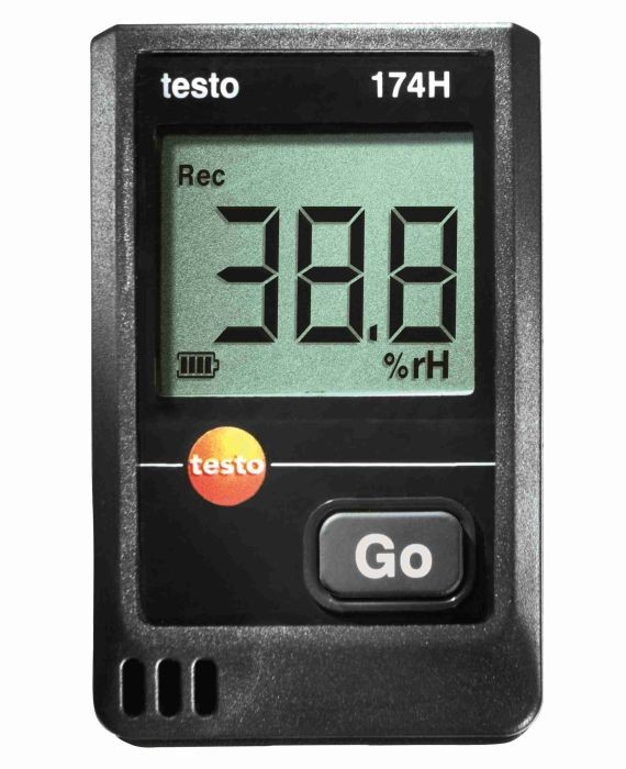 testo 174H Set - Mini-Datenlogger für Temperatur und Luftfeuchtigkeit im Set (174 H)