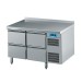 Kühltisch mit 4 Schubladen 1250 x 700mm CKTEK7211601-2/2 Chromonorm 